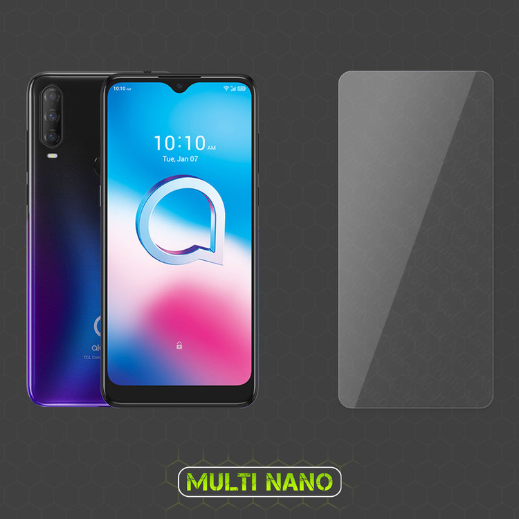 محافظ صفحه نمایش مولتی نانو مدل X-S2N مناسب برای گوشی موبایل آلکاتل 3L 2020 بسته دو عددی