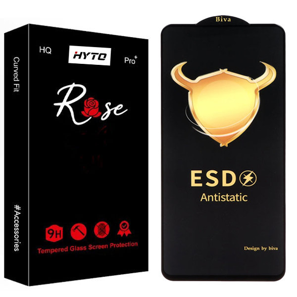 محافظ صفحه نمایش هیتو مدل Rose Biva Antistatic مناسب برای گوشی موبایل اپل iPhone 13