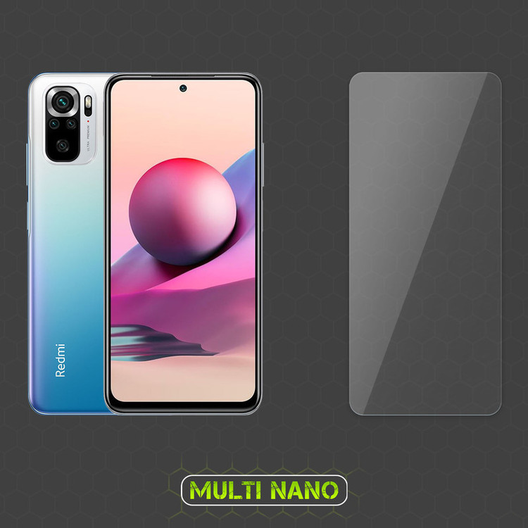 محافظ صفحه نمایش مولتی نانو مدل X-SFM مناسب برای گوشی موبایل شیائومی Redmi Note 10 4G به همراه برچسب پوششی
