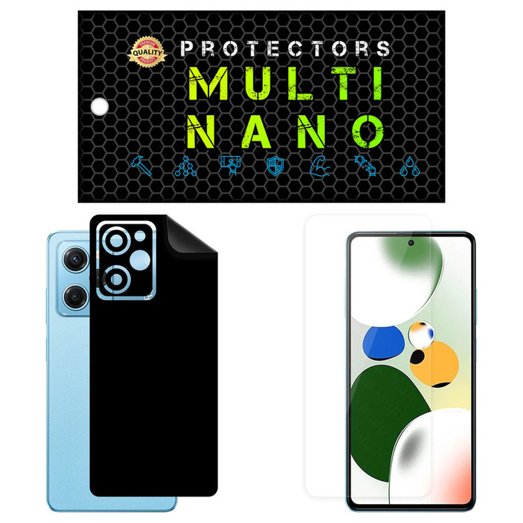محافظ صفحه نمایش مولتی نانو مدل X-SFM مناسب برای گوشی موبایل شیائومی Redmi Note 12 Pro Speed به همراه برچسب پوششی