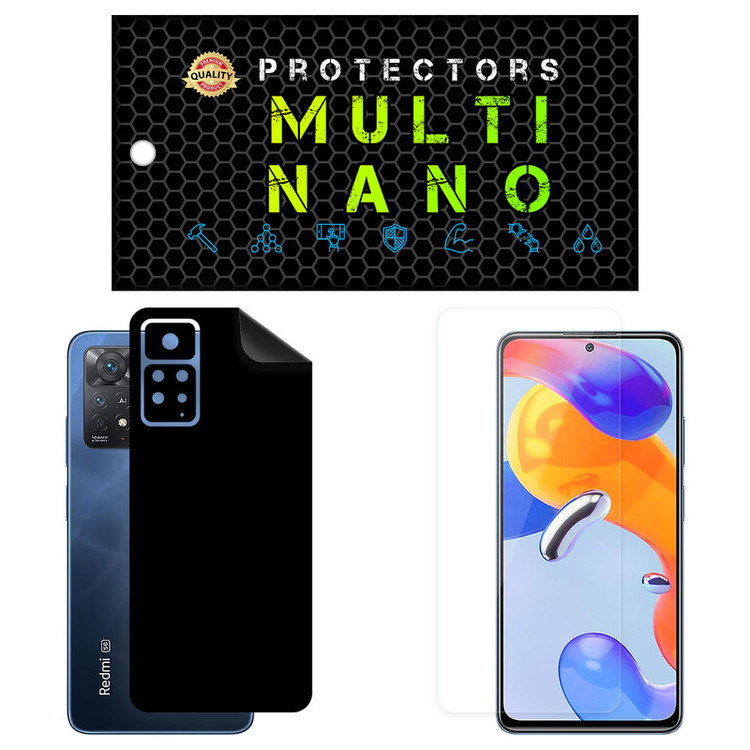 محافظ صفحه نمایش مولتی نانو مدل X-SFM مناسب برای گوشی موبایل شیائومی Redmi Note 11 Pro 5G به همراه برچسب پوششی