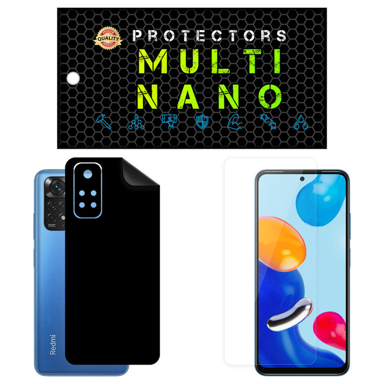محافظ صفحه نمایش مولتی نانو مدل X-SFM مناسب برای گوشی موبایل شیائومی Redmi Note 11 به همراه برچسب پوششی