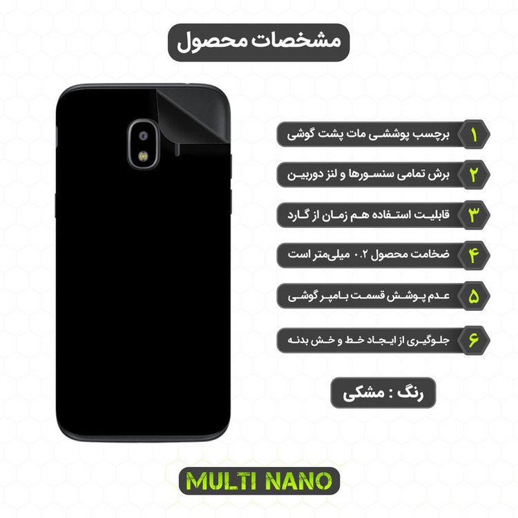 محافظ صفحه نمایش مولتی نانو مدل X-SFM مناسب برای گوشی موبایل سامسونگ Galaxy J2 Pro 2018 به همراه برچسب پوششی