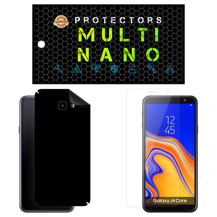محافظ صفحه نمایش مولتی نانو مدل X-SFM مناسب برای گوشی موبایل سامسونگ Galaxy J4 Core به همراه برچسب پوششی
