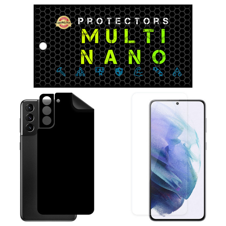 محافظ صفحه نمایش مولتی نانو مدل X-SFM مناسب برای گوشی موبایل سامسونگ Galaxy S21 Plus 5G به همراه برچسب پوششی