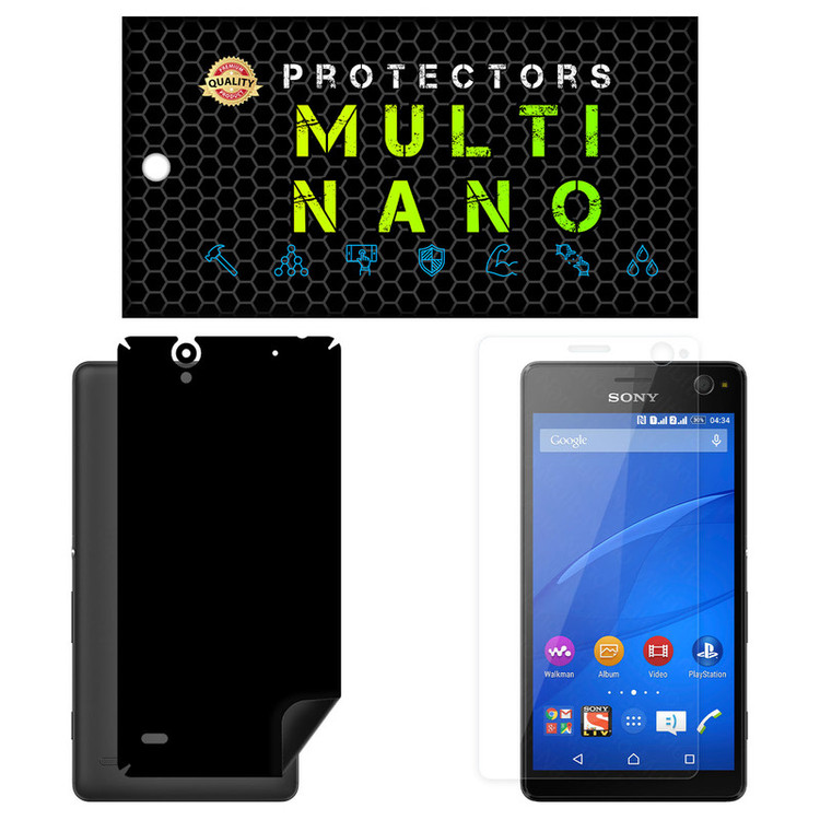 محافظ صفحه نمایش مولتی نانو مدل X-SFM مناسب برای گوشی موبایل سونی Xperia C4 به همراه برچسب پوششی