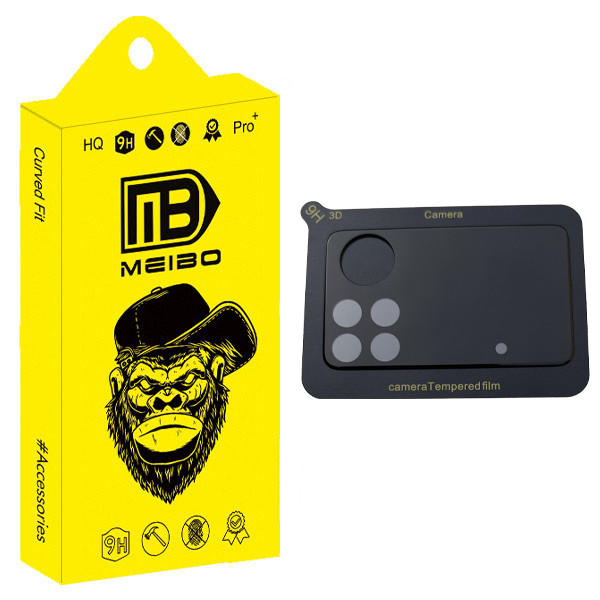 محافظ لنز دوربین میبو مدل 3D Carbon مناسب برای گوشی موبایل شیائومی Poco X4 Pro