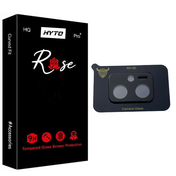 محافظ لنز دوربین هیتو مدل Rose 3D Carbon مناسب برای گوشی موبایل شیائومی Redmi Note 11T Pro