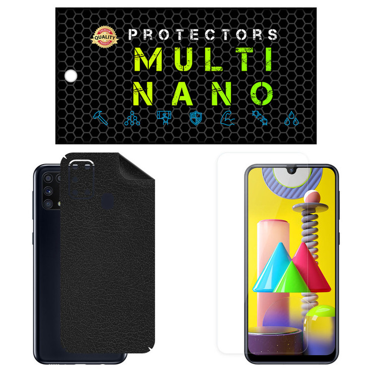 محافظ صفحه نمایش مولتی نانو مدل X-SFL مناسب برای گوشی موبایل سامسونگ Galaxy M31 Prime به همراه برچسب پوششی