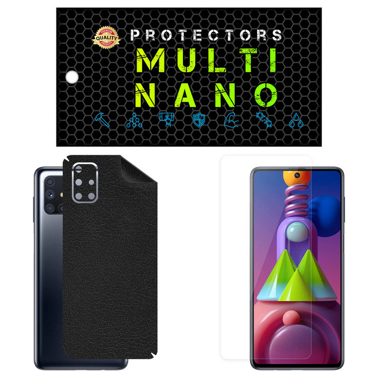 محافظ صفحه نمایش مولتی نانو مدل X-SFL مناسب برای گوشی موبایل سامسونگ Galaxy M51 به همراه برچسب پوششی