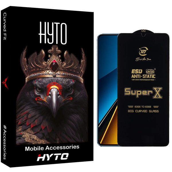 محافظ صفحه نمایش هیتو مدل SuperX Guard مناسب برای گوشی موبایل  شیائومی POCO M5/X5/X6/RM10 5G/10A/20A/A15s/Sam A9/SAM A03/A13 4G/5G/A23 4G/5G/F23 5G/M13 5G/23/32 5G/M33 5G/A32 5G/A12/F12/F13
