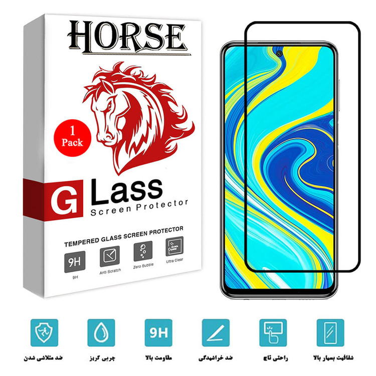 محافظ صفحه نمایش سرامیکی هورس مدل CRM مناسب برای گوشی موبایل شیائومی Redmi Note 9S