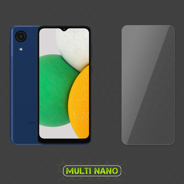 محافظ صفحه نمایش مولتی نانو مدل X-SFL مناسب برای گوشی موبایل سامسونگ Galaxy A03 Core به همراه برچسب پوششی