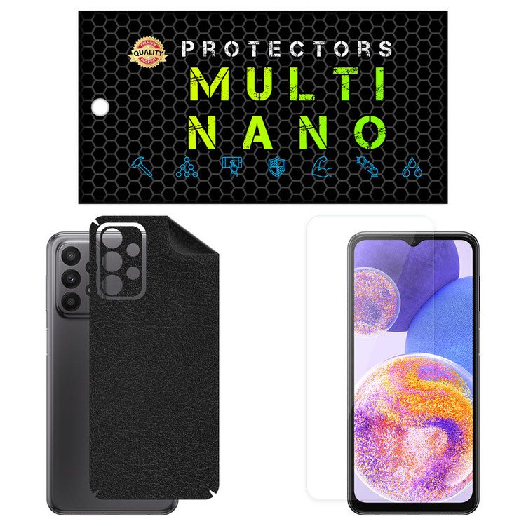 محافظ صفحه نمایش مولتی نانو مدل X-SFL مناسب برای گوشی موبایل سامسونگ Galaxy A23 5G به همراه برچسب پوششی