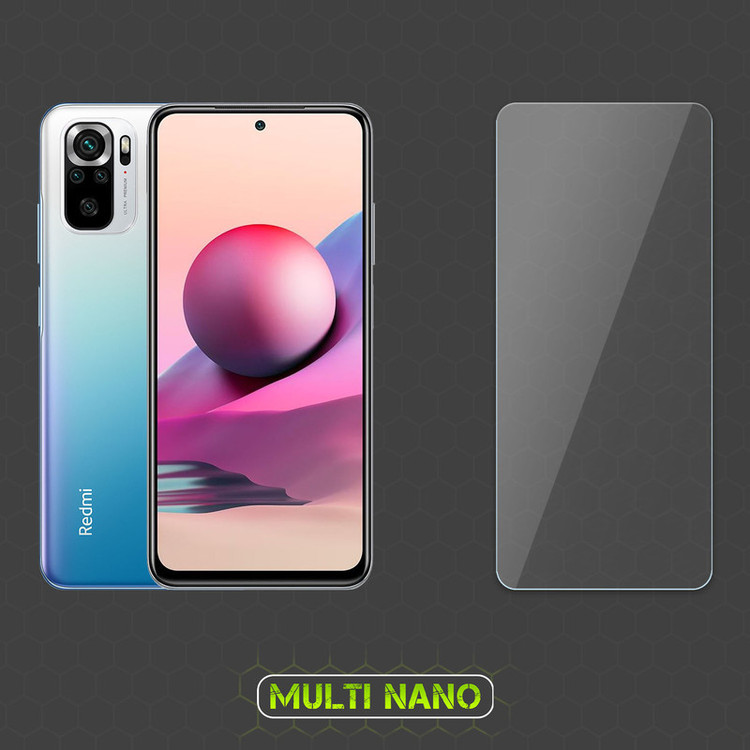 محافظ صفحه نمایش مولتی نانو مدل X-SFG مناسب برای گوشی موبایل شیائومی Redmi Note 10S به همراه برچسب پوششی