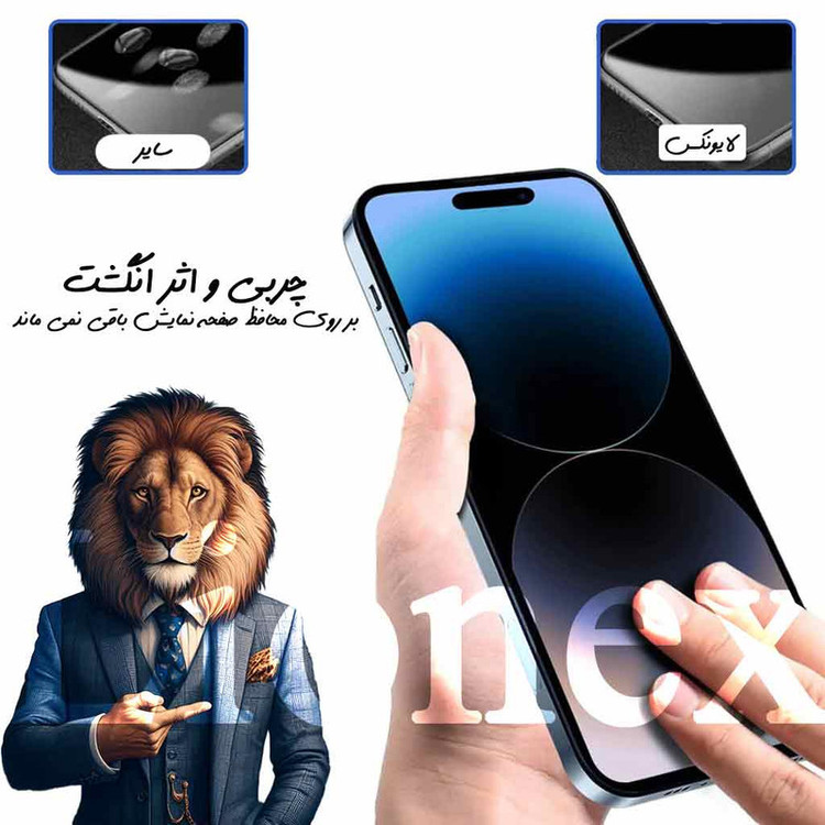 محافظ صفحه نمایش لایونکس مدل ANTTL مناسب برای گوشی موبایل سامسونگ Galaxy A20s