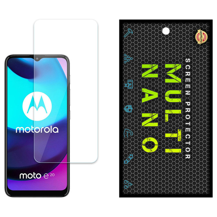 محافظ صفحه نمایش مولتی نانو مدل X-S1N مناسب برای گوشی موبایل موتورولا Moto E20