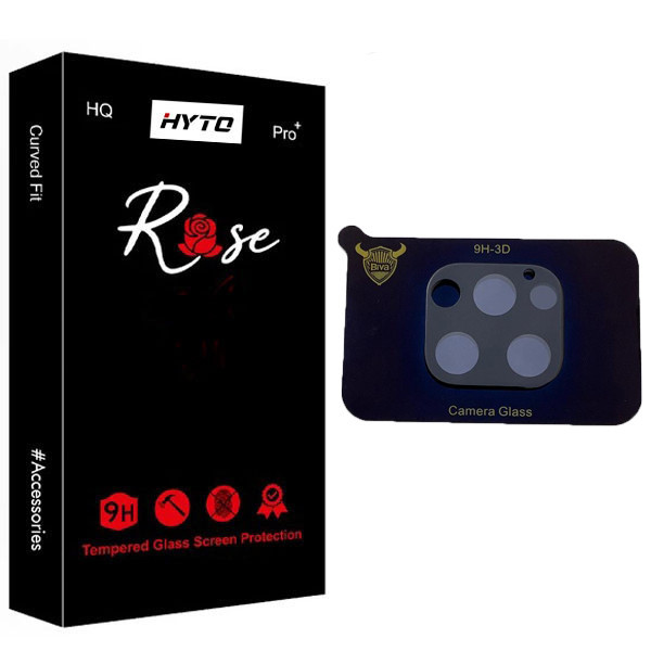 محافظ لنز دوربین هیتو مدل Rose 3D Carbon مناسب برای گوشی موبایل اپل iPhone 12 Pro