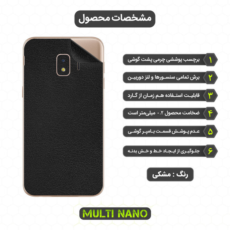 برچسب پوششی مولتی نانو مدل X-F1L مناسب برای گوشی موبایل سامسونگ Galaxy J2 Core