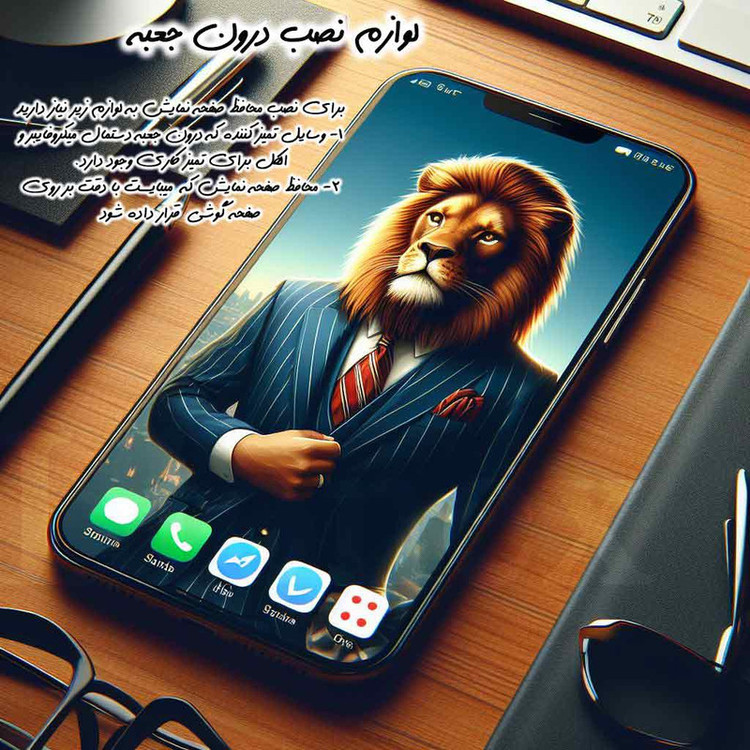 محافظ صفحه نمایش لایونکس مدل SUPRL20 مناسب برای گوشی موبایل اپل iPhone 12 Pro Max