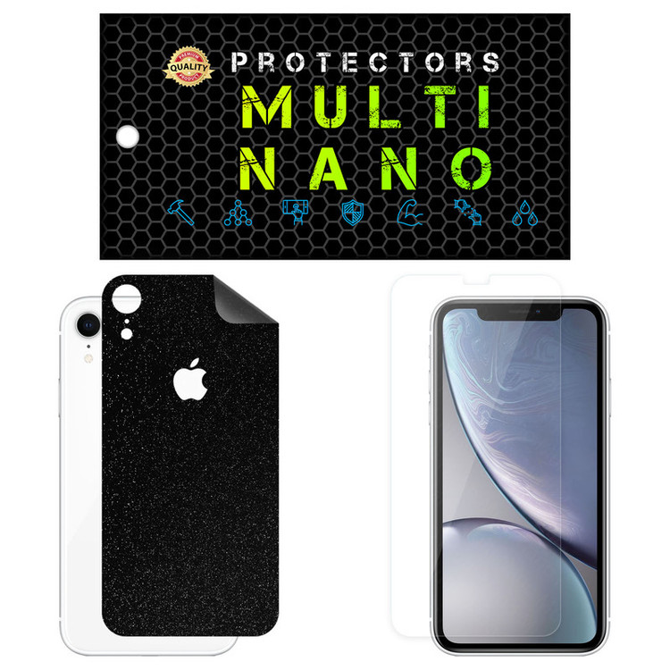 محافظ صفحه نمایش مولتی نانو مدل X-SFG مناسب برای گوشی موبایل اپل iPhone XR به همراه برچسب پوششی