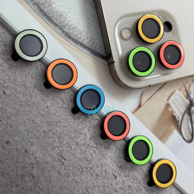 محافظ لنز دوربین شبرنگ میبو مدل Lighting Lens مناسب برای گوشی موبایل اپل iPhone 13 / 12 Pro Max