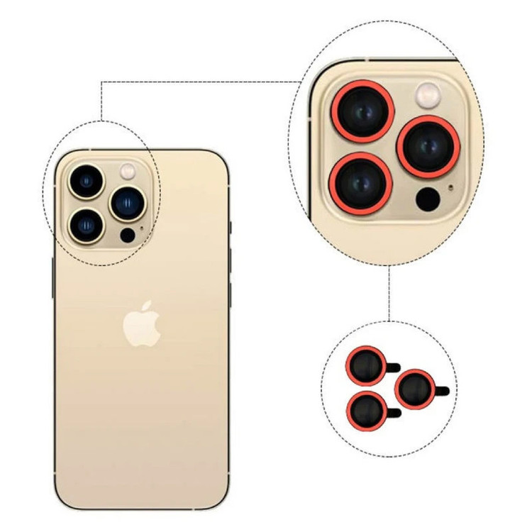 محافظ لنز دوربین میبو مدلLighting Pro مناسب برای گوشی موبایل اپل iphone 14 / 15 / Sam A35 / A55