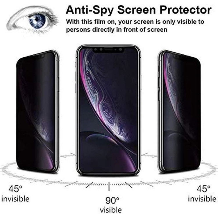 محافظ صفحه نمایش حریم شخصی بوک مدل Black View مناسب برای گوشی موبایل اپل iPhone 7 Plus / 8 Plus