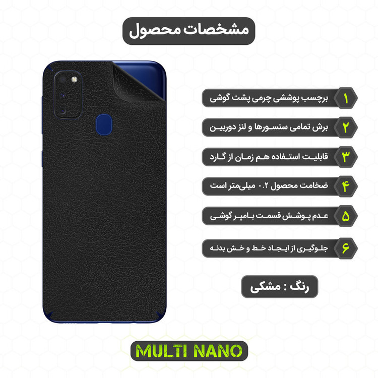 برچسب پوششی مولتی نانو مدل X-F1L مناسب برای گوشی موبایل سامسونگ Galaxy M21