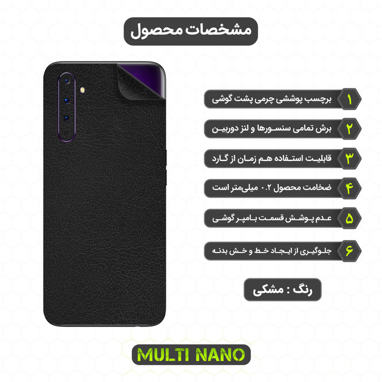 برچسب پوششی مولتی نانو مدل X-F1L مناسب برای گوشی موبایل ریلمی 6 Pro