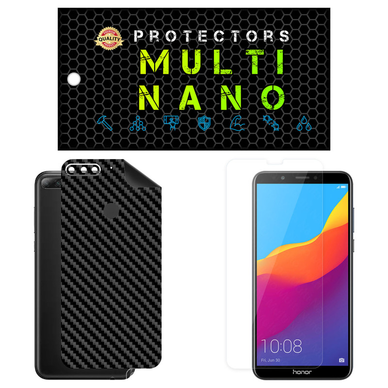 محافظ صفحه نمایش مولتی نانو مدل X-SFC مناسب برای گوشی موبایل آنر 7C به همراه برچسب پوششی