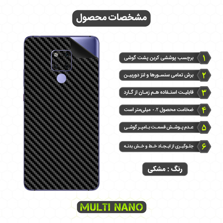 محافظ صفحه نمایش مولتی نانو مدل X-SFC مناسب برای گوشی موبایل هوآوی Mate 20X 5G به همراه برچسب پوششی