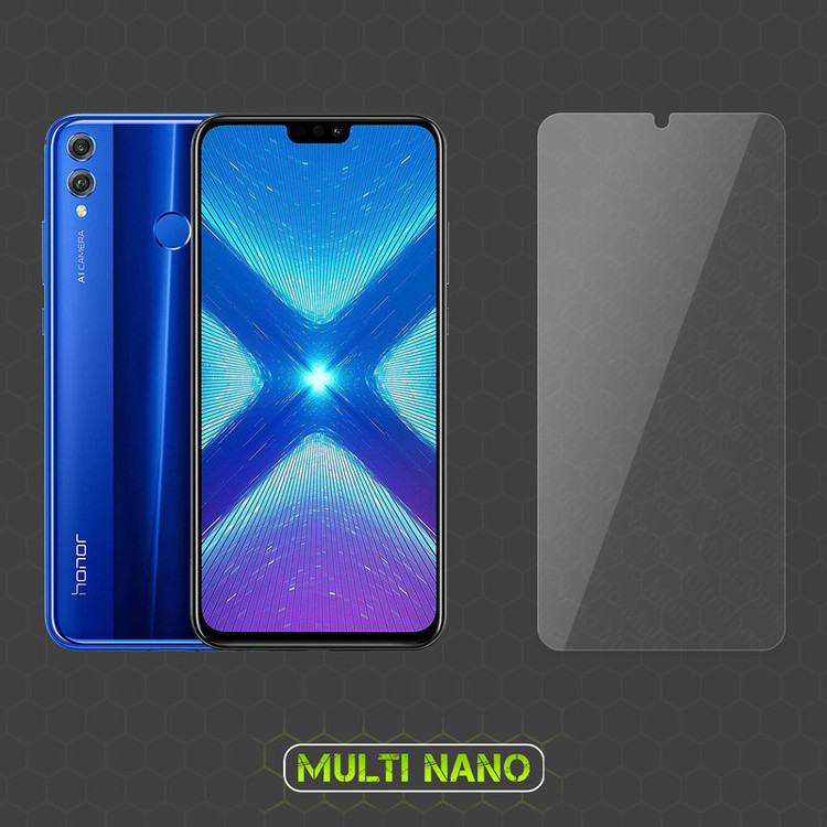 محافظ صفحه نمایش مولتی نانو مدل X-SFC مناسب برای گوشی موبایل آنر 8X به همراه برچسب پوششی
