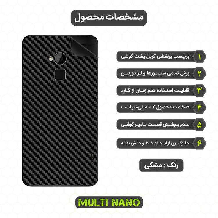 محافظ صفحه نمایش مولتی نانو مدل X-SFC مناسب برای گوشی موبایل اچ تی سی One Max به همراه برچسب پوششی