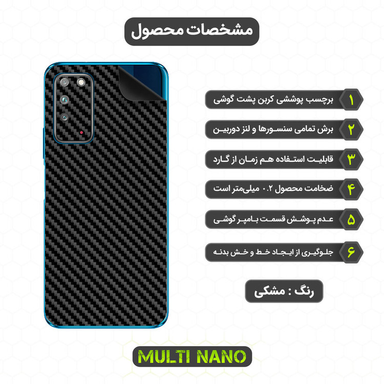 محافظ صفحه نمایش مولتی نانو مدل X-SFC مناسب برای گوشی موبایل آنر X10 5G به همراه برچسب پوششی