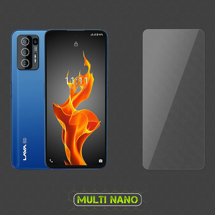 محافظ صفحه نمایش مولتی نانو مدل X-S3N مناسب برای گوشی موبایل لاوا Agni 5G بسته سه عددی