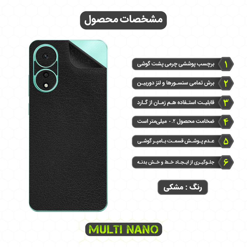 برچسب پوششی مولتی نانو مدل X-F1L مناسب برای گوشی موبایل اوپو A96