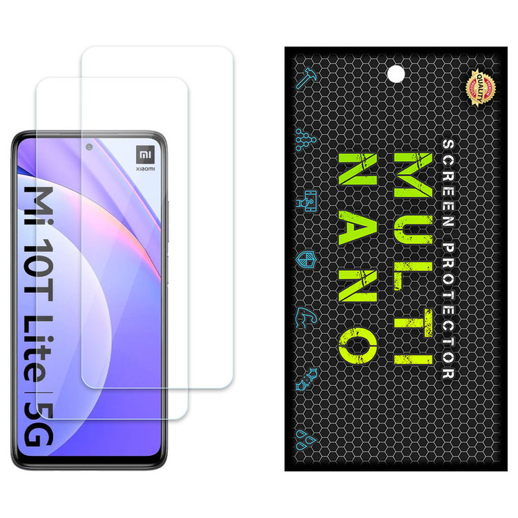 محافظ صفحه نمایش مولتی نانو مدل X-S2N مناسب برای گوشی موبایل شیائومی Mi 10T Lite بسته دو عددی