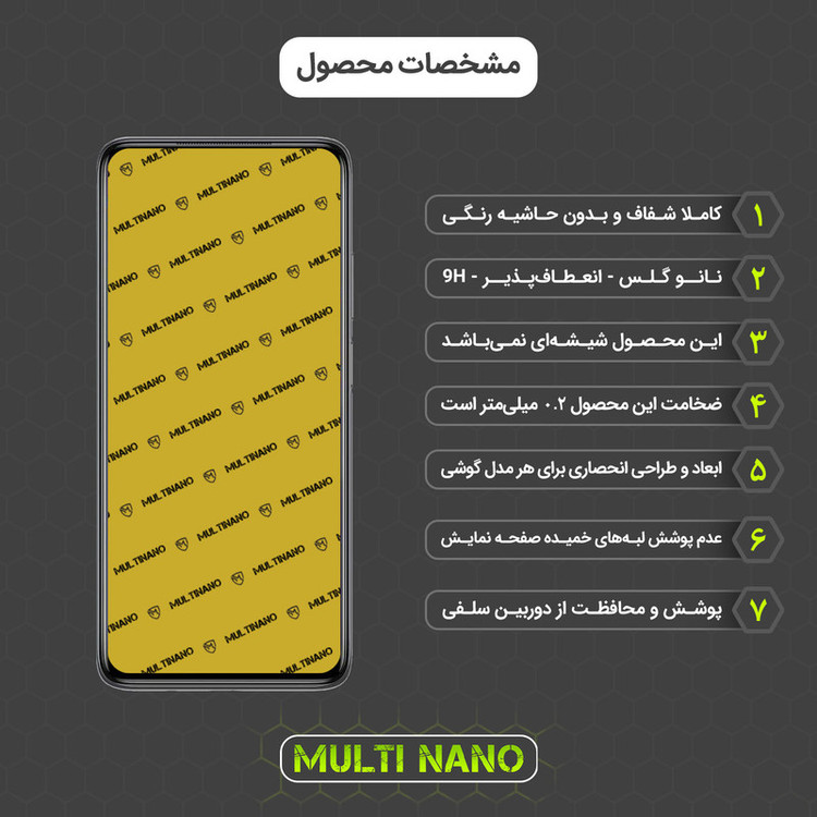 محافظ صفحه نمایش مولتی نانو مدل X-S2N مناسب برای گوشی موبایل شیائومی Mi 10T Lite بسته دو عددی