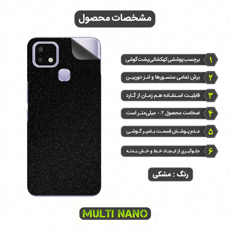 برچسب پوششی مولتی نانو مدل X-F1G مناسب برای گوشی موبایل اینفینیکس Hot 10i