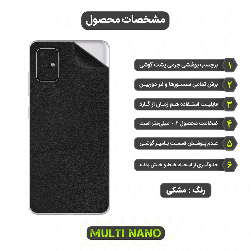 برچسب پوششی مولتی نانو مدل X-F1L مناسب برای گوشی موبایل سامسونگ Galaxy A51