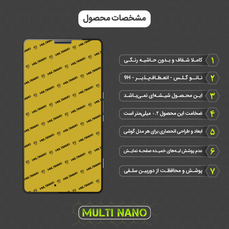 محافظ صفحه نمایش مولتی نانو مدل X-S2N مناسب برای گوشی موبایل مایکروسافت Lumia 950 XL بسته دو عددی