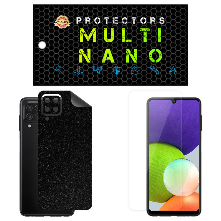 محافظ صفحه نمایش مولتی نانو مدل X-SFG مناسب برای گوشی موبایل سامسونگ Galaxy A22 به همراه برچسب پوششی