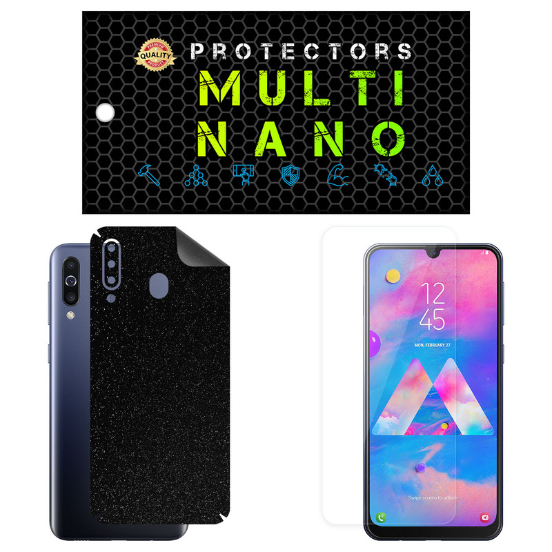محافظ صفحه نمایش مولتی نانو مدل X-SFG مناسب برای گوشی موبایل سامسونگ Galaxy M30 به همراه برچسب پوششی