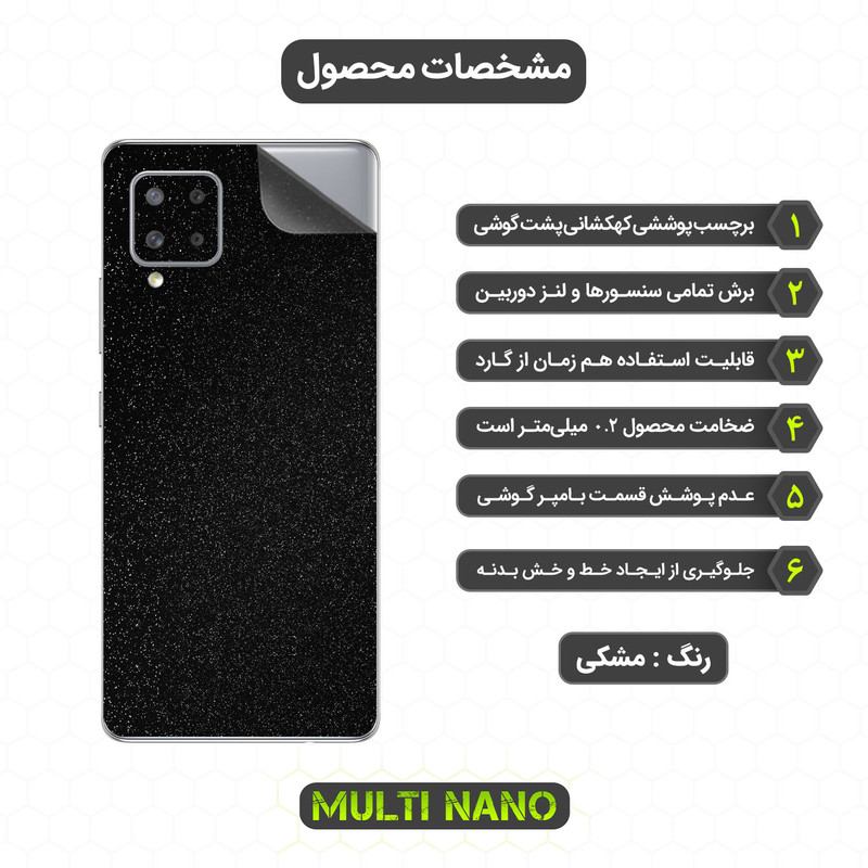 محافظ صفحه نمایش مولتی نانو مدل X-SFG مناسب برای گوشی موبایل سامسونگ Galaxy A42 5G به همراه برچسب پوششی