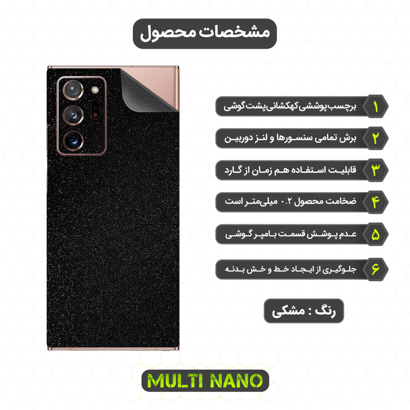 برچسب پوششی مولتی نانو مدل X-F1G مناسب برای گوشی موبایل سامسونگ Galaxy Note 20 Ultra