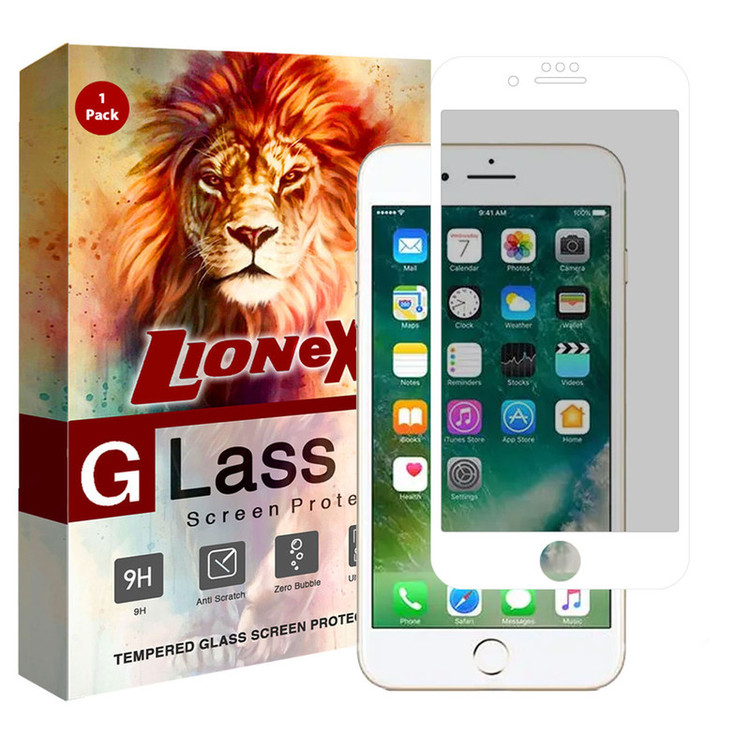 محافظ صفحه نمایش سرامیکی حریم شخصی لایونکس مدل PRC-L مناسب برای گوشی موبایل اپل iPhone 6 Plus