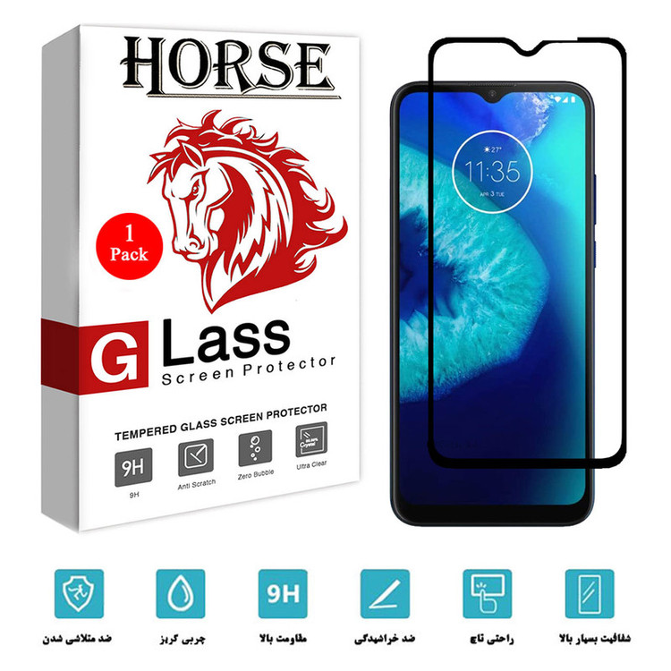 محافظ صفحه نمایش سرامیکی هورس مدل CRM مناسب برای گوشی موبایل موتورولا Moto G8 Power Lite