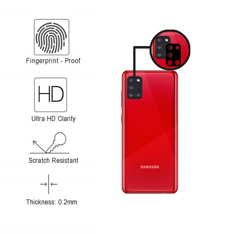 محافظ لنز دوربین هورس مدل L3D-H مناسب برای گوشی موبایل سامسونگ Galaxy A31