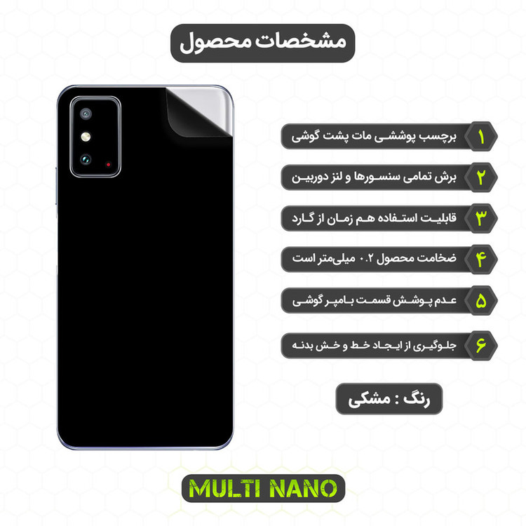 محافظ صفحه نمایش مولتی نانو مدل X-SFM مناسب برای گوشی موبایل آنر X30 Max به همراه برچسب پوششی